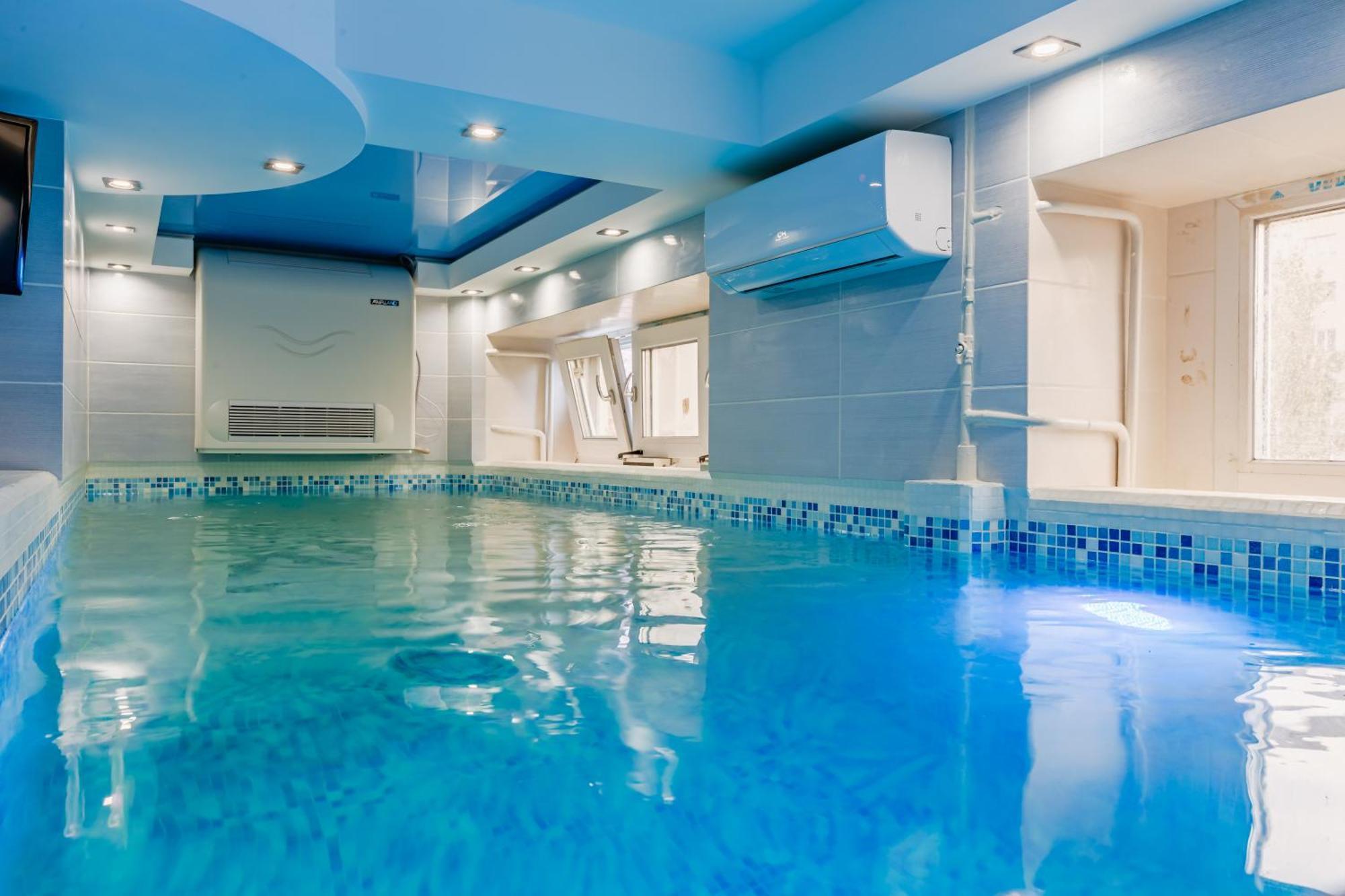 Luxury Apartment With Pool And Hammam كييف المظهر الخارجي الصورة