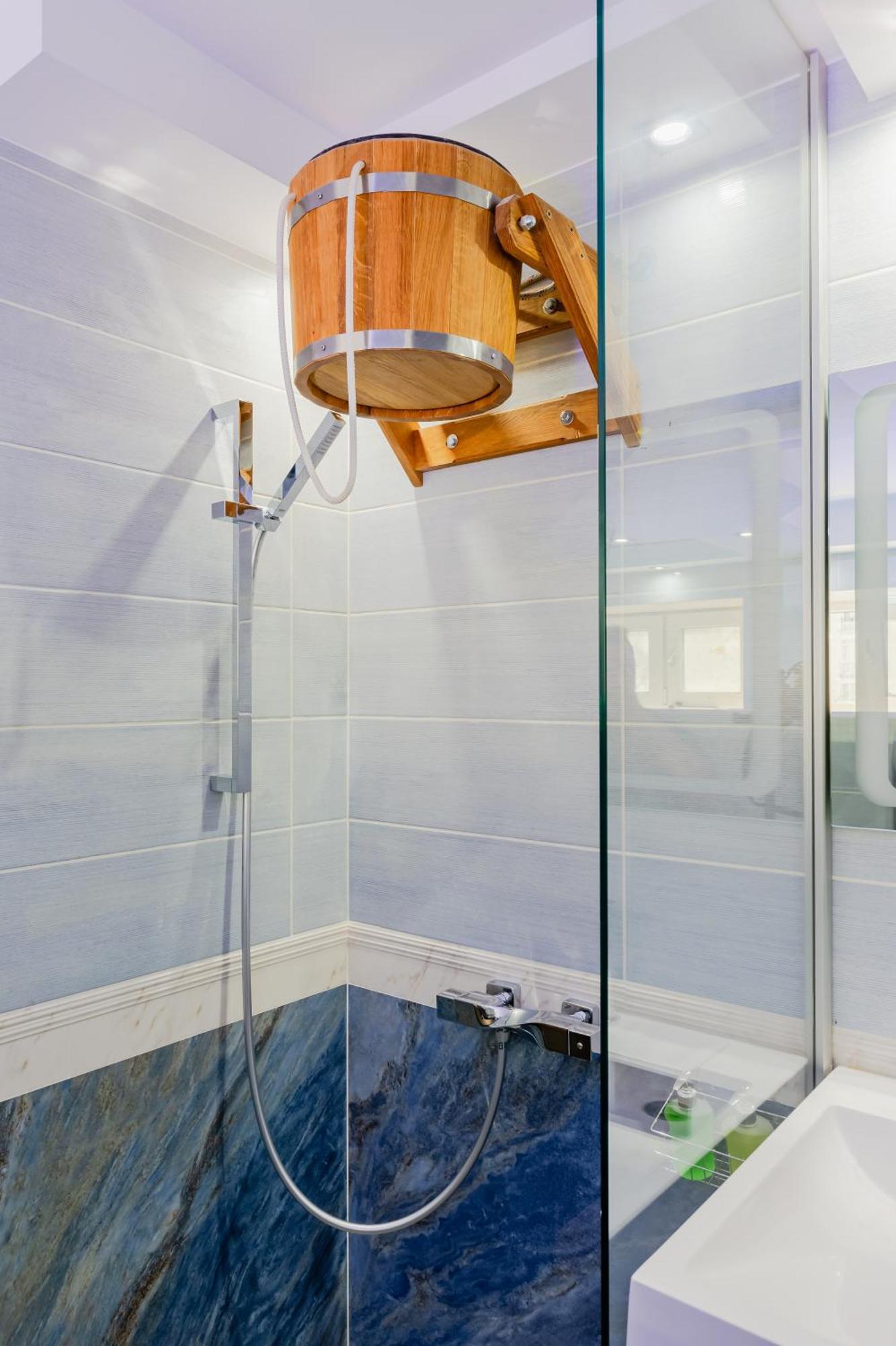 Luxury Apartment With Pool And Hammam كييف المظهر الخارجي الصورة