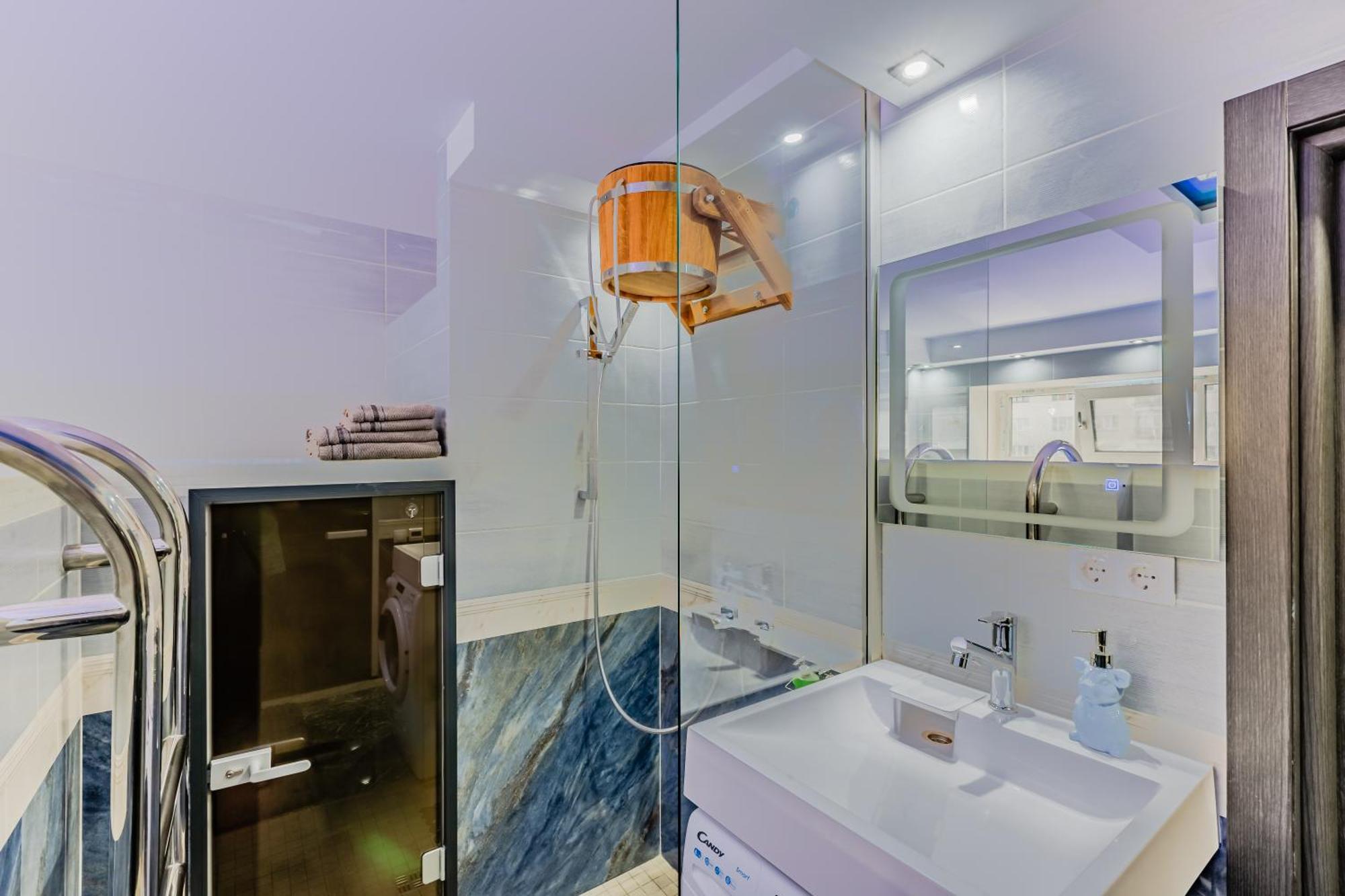 Luxury Apartment With Pool And Hammam كييف المظهر الخارجي الصورة